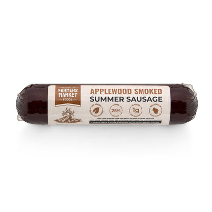 No Nitrate -  Applewood Smoked Summer Sausage 5oz