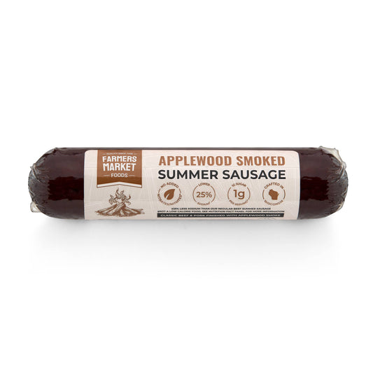 No Nitrate -  Applewood Smoked Summer Sausage 5oz