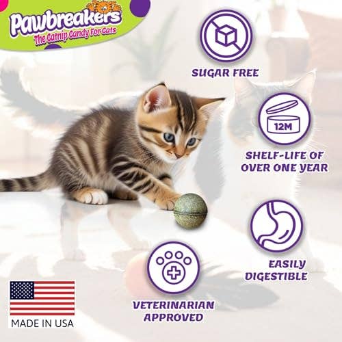 Pawbreakers Catnip Candy Toy