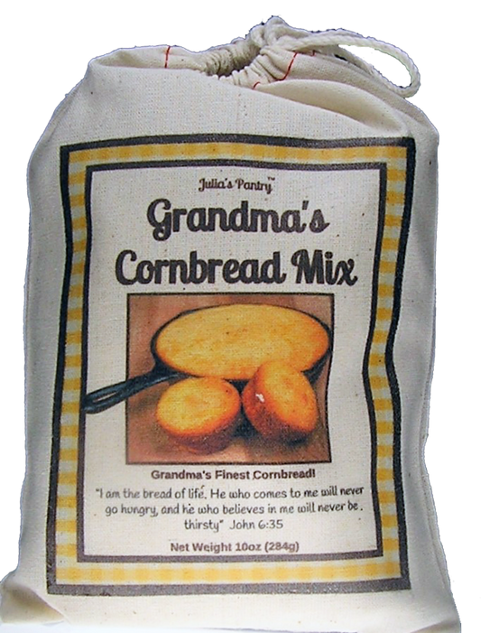Grandma's Sweet Cornbread Mix, 10oz Cloth