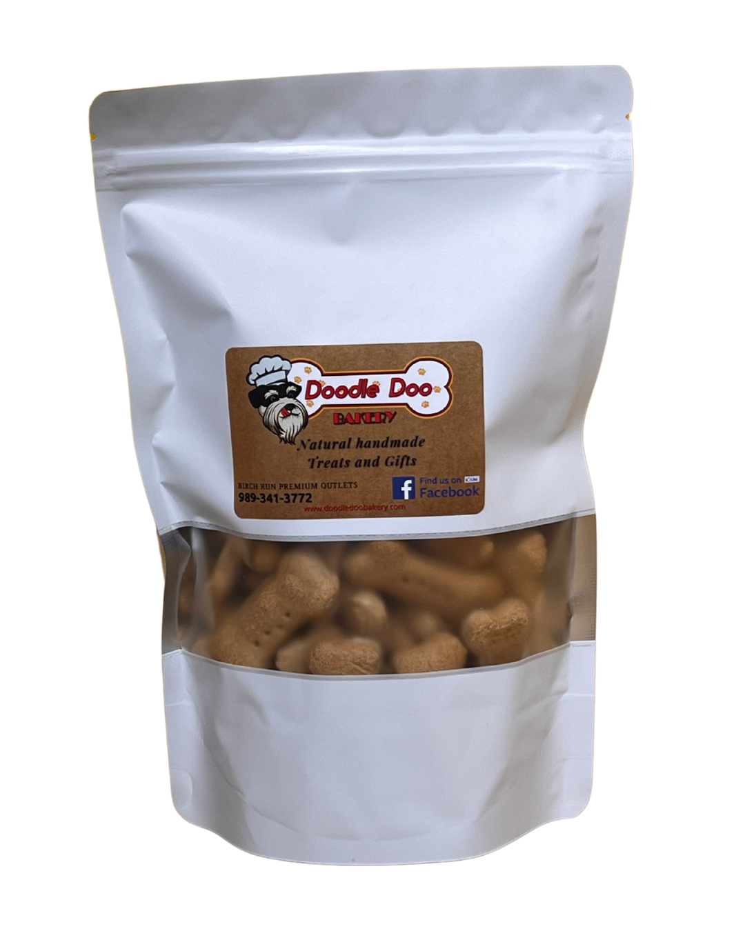 Homemade Dog Treats - Chicken Bones Dog Biscuits 1/2 lb