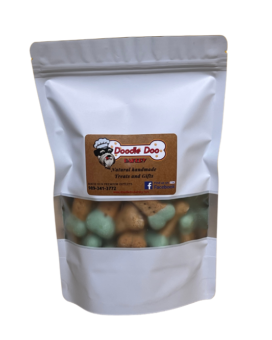 Homemade Dog Treats - Minty Breath Blend 1/2 lb