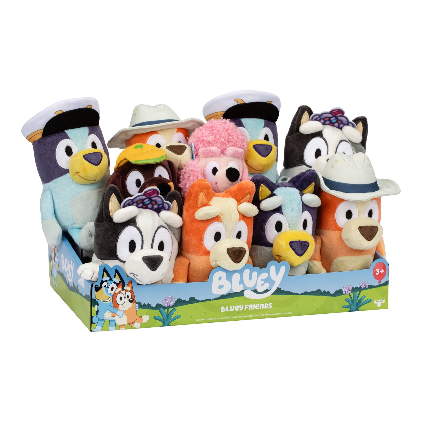Bluey Friends Mini Plush