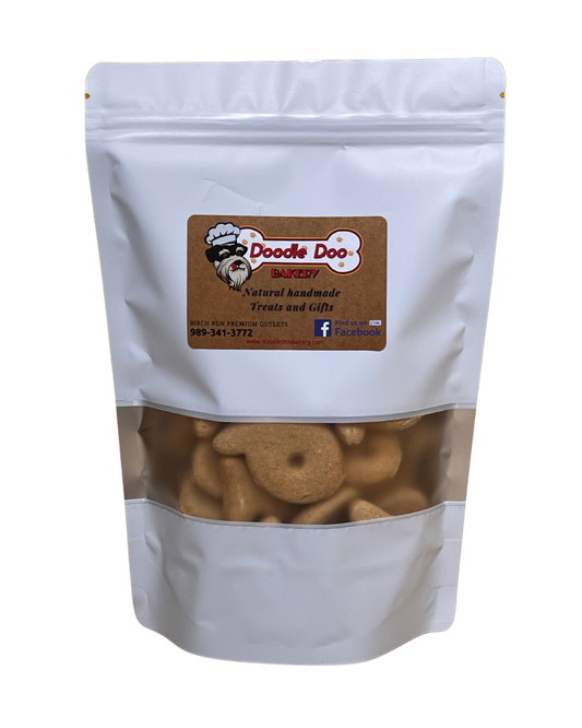 Homemade Dog Treats - Cheesy Gold Dog Biscuits 1/2 lb