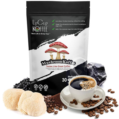 UpCup Koffee Functional Ground Mushroom Coffee