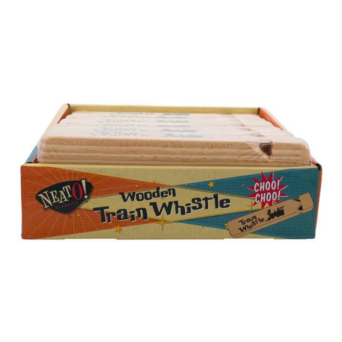 Classic Wooden Train Whistle